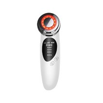 워터필링기 근적외선치료기 페이스 마사지 RF Microcurrent Mesotherapy Electroporation LED 스킨 레 쥬, 02 White