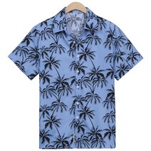 일루소 하와이안 남자 빅사이즈 반팔 셔츠 DF382-387