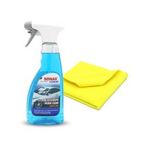 소낙스 익스트림 유리 세정제 500ml 글라스 얼룩 제거 크리너 글래스 클리너 타월, A-1 익스트림 유리세정제 500ml + 타월