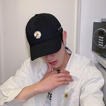 꽃무늬 포인트 2컬라 데일리 모자 캡 패션모자