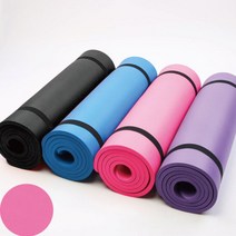 디에스스포츠 홈트 운동매트 NBR 요가매트, 핑크