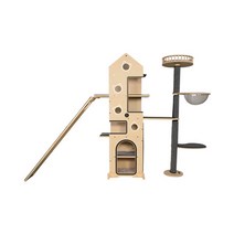 [솔향기를머금은가구] [럭시캣] 아론 7 캣타워 (디럭스)/캣타워/원목캣타워, 아론 7 캣타워 (디럭스)