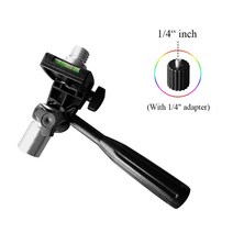 수평기 광파기 수평계 레이저 레이져 레벨기 측정기 MaKeDa 레벨 조절 식 삼각대 틸트 헤드 어댑터 1 4 나사 5 8 마운트 스탠드 암 브래킷, CHINA, Black