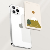 샤오미 SOLOVE 무선 마그네틱 보조배터리 맥세이프 W9, 01