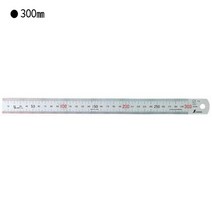 [SHINWA] 신와 철직자-무광 규격 150mm 300mm 600mm 모음 양면눈금