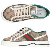 구찌 명품구찌 22FW 606110 HVK20 9766 여성 GG 테니스 1977 스니커즈