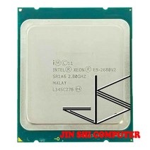 인텔 제온 E5 2680 V2 프로세서 2.8GHz 25M LGA 2011 SR1A6 C2 E5-2680 CPU 100% 정상 작동, 한개옵션0