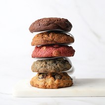 건강한 르뱅 쿠키 5종 선물 답례품 (레드베리 통밀초코 흑임자 모카 초코)