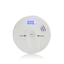 일산화탄소 연기 경보기 LED 측정9V 센서 감지 위험 경보 감지 소방 안전 필수품, LED 일산화탄소 경보기 연기 감지 측정9