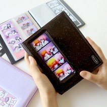 [iswas] [잼스튜디오] 모아모아 네컷 앨범 (쿠션형), 색상:03 다크갤럭시