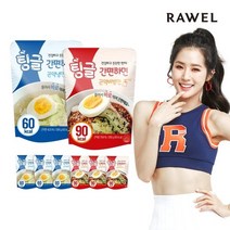 로엘 팅글 간편하면 곤약면 물냉면280g 4팩+비빔냉면 200g 4팩 총 8팩, 간편하면 곤약면 물냉면 4팩+비빔냉면 4팩