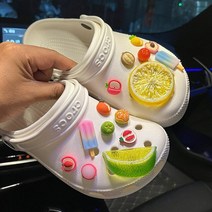 신발 악세서리 브랜드 디자이너 악어 매력 매력 액세서리 장식 슬픈 개구리 pvc 악어, c8-15pcs