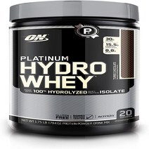 1.75 Pound Chocolate Optimum Nutrition Platinum Hydrowhey Protein Powder 100% Hydrolyzed Whey Pro, 1