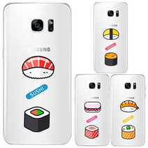 LG G6 오이시 스시 투명 젤리케이스 G600, 새우초밥, 없음