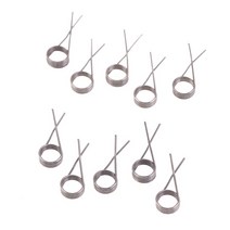 DIY 모델 제작 및 조립용 1.6X18mm 토션 스프링 리턴 10 개