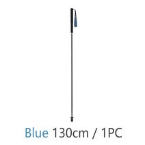 등산 스틱 트레킹 워킹 힐링 카본 지팡이, blue  130 cm  1  pc