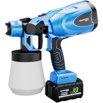 충전다용도페인트건 스프레이 충전식 전동 후끼 뿜칠, (충전식)5개의배터리1회충전및1회충전