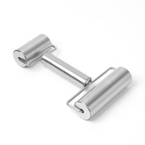 더블 롤러 스텐 반죽밀대 도우 패스트리 롤링핀