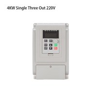 주파수변환기 정압 인버터 실용적인 속도 컨트롤러 주파수 변환기 0 75kw 1 2 싱글 3 워터 펌프, 05 4KW