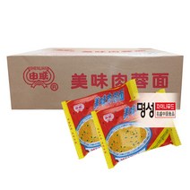 [명성차이나푸드] 중국라면 상해라면 왕칭맨 왕청면, 1박스, 40봉