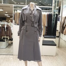 온앤온 백 버튼장식 벨티드 트렌치코트 JW1AR526
