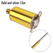 배턴 텔레스코픽 스틱 텔레스코픽 폴 자기 방어 스틱 마술 지팡이 확장 폴 개폐식 방어 휴대용 포켓 스틱, 04 Golden1.1m