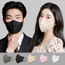 호프리미엄 미세먼지 황사 국산 숨쉬기편한 새부리형 대형 KF94 컬러 마스크, 그레이, 30매