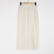 퍼니걸스 5646 데일리 밴딩 H라인 니트 롱 스커트 여성의류