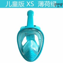 스노쿨링 수경 풀페이스 세트 마스크 스노우쿨링 스노클 걸베이더 장비 잠수경 물안경 프리다이빙 걸마스크, 옵션11