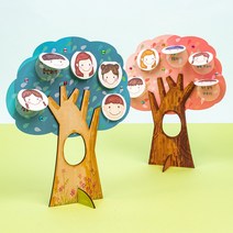 우리가족 소원나무_1인용 개별포장, 2.다홍색