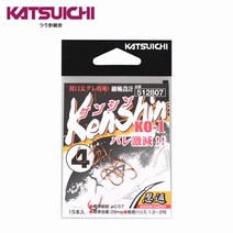 카츠이치 KO-1 켄신 벵에돔바늘 찌낚시훅 바다바늘