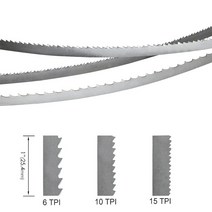 밴드쏘 각도 절단기 목공 공구TASP 1400mm Bandsaw Blade 1400x6.35x0.35mm 목공 도구 Draper Scheppach Ei, 01 TPI 6