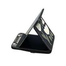 낭만라운지 엘베르 접이식 휴대용 거울, 검은색