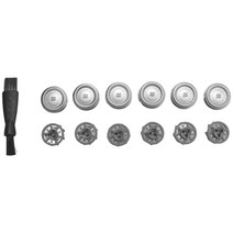 호환 Philips Norelco SH30 SH50 52 시리즈 1000 2000 S1020 S1050 S1060 면도기 용 7Pcs 전자 헤드 교체 블레이드