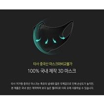 [국산마스크] 쿨론 메쉬 3D 패션마스크 크레오라 원단