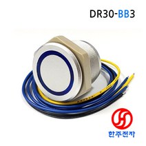 28파이 완전방수스위치 DR30-BB3 12V24V겸용 HJ-01751, 1개