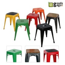 GW 450철제의자 빈티지 인테리어 카페 업소 식탁의자, 그린, 철제(기본-방석없음, 1개