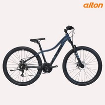 2022년 알톤 MTB자전거 샌드스톤1.0D 27.5인치 자전거, 무광블랙/그레이, 반조립 배송