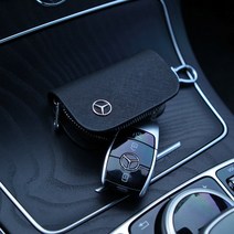 카퓨어 자동차 스마트키 케이스 차종별 엠블럼 가죽 차 키 홀더 지갑 커버, 모던키케이스, 쌍용