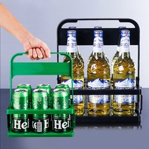 커피캐리어 캠핑 컵 배달 캔 음료수 6구 홀더 트레이, 1-커피캐리어-그린, 1-커피캐리어-그린