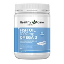 헬씨케어 오메가3 1000mg 400캡슐, (해외)헬씨케어피쉬오일1000mg400캡슐