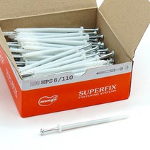 콘크리트 타격앙카 칼블럭 나사 피스 나사일체형 디스크 드라이비트 화스너 칼브럭 칼부럭 하스너 봉지 통 판매, 타격앙카 6x110x110(100개)