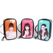 바보사랑 러블리걸 에나멜파우치(대).보니온