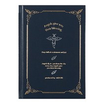 2023 일본 고급 미도리 만년필 일기장 만년 다이어리 추천 하루 한페이지 별이 빛나는 밤, 천사무늬