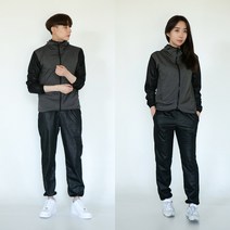 지앙카 땀복 트레이닝복 상하의 후드세트 그레이 평상복