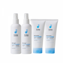 닥터딥 스킨토너 플러스 200ml 2개 + 멀티에멀젼 150ml 2개, 단품