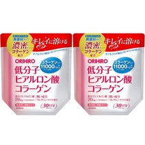 오리히로 저분자 콜라겐 파우더 180g 2팩 ORIHIRO 일본 직구, 2개