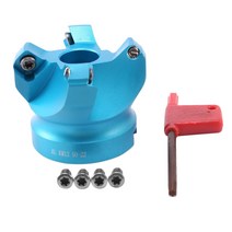 45 각도 KM12 얼굴 알루미늄 평면 헤드 엔드 밀 밀링 커터 삽입 도매 CNC 기계 높은 경도 도구 4 플루트, 하나, 보여진 바와 같이