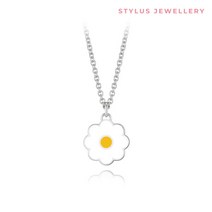 [스타일러스] V봉봉데이지 실버 목걸이_382200005