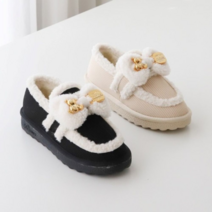 오노마 오노마 ONM 포근한 털 위 골드 장식 여성 2color 윈터 슬립온 (9361396)